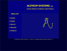Tablet Screenshot of alisys.com